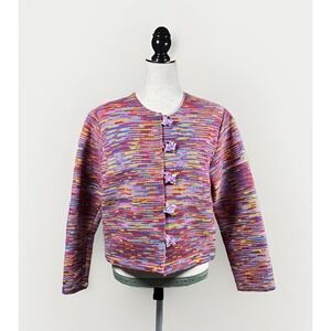 Don't Mess Texas Southwest Jacket S Rag Rug Tapestry Jacket Bright Artsy‎ Boho